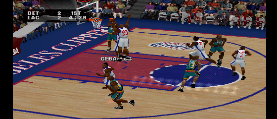 NBA Live 2001 Screenshot 1